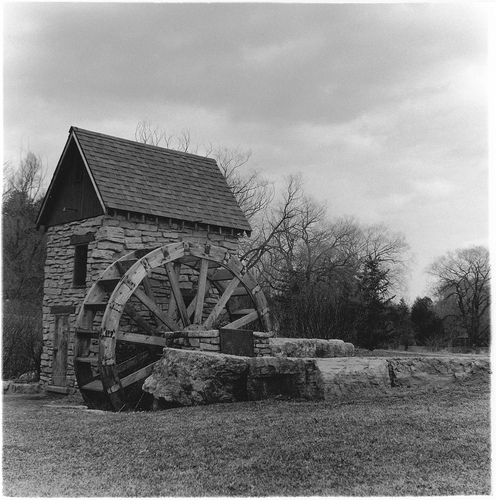 How to Build a Water Wheel Pump