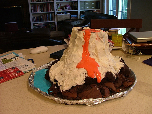 How to Make a Model Volcano