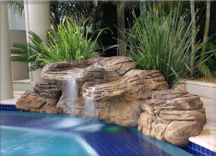 How To Build An Artificial Rock Waterfall