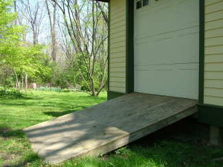how to build a storage shed ramp - diy and repair guides