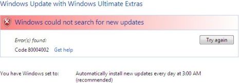 How to Fix Error 80004005