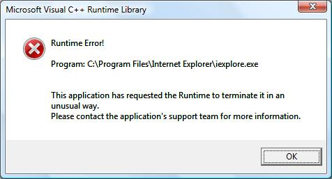 How to Fix Runtime Error